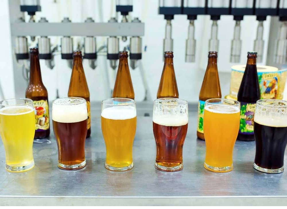 The different types of beer packaging equipment